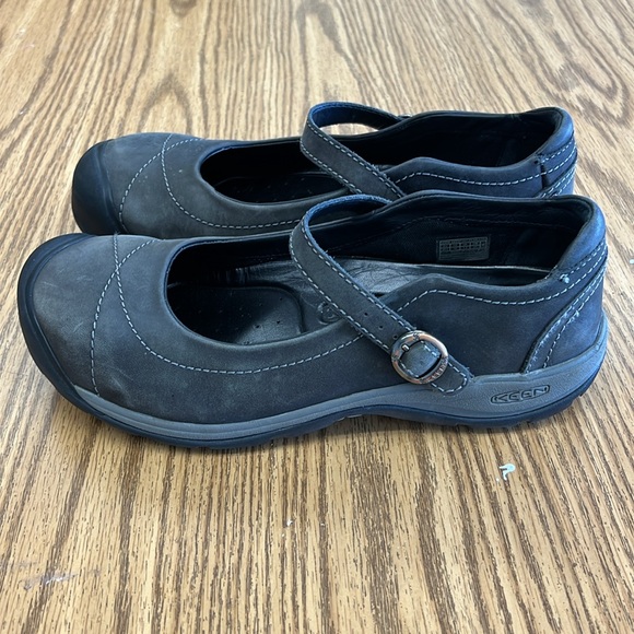 Keen Presidio II Mary Jane Shoes Black Size 10 - Picture 3 of 7